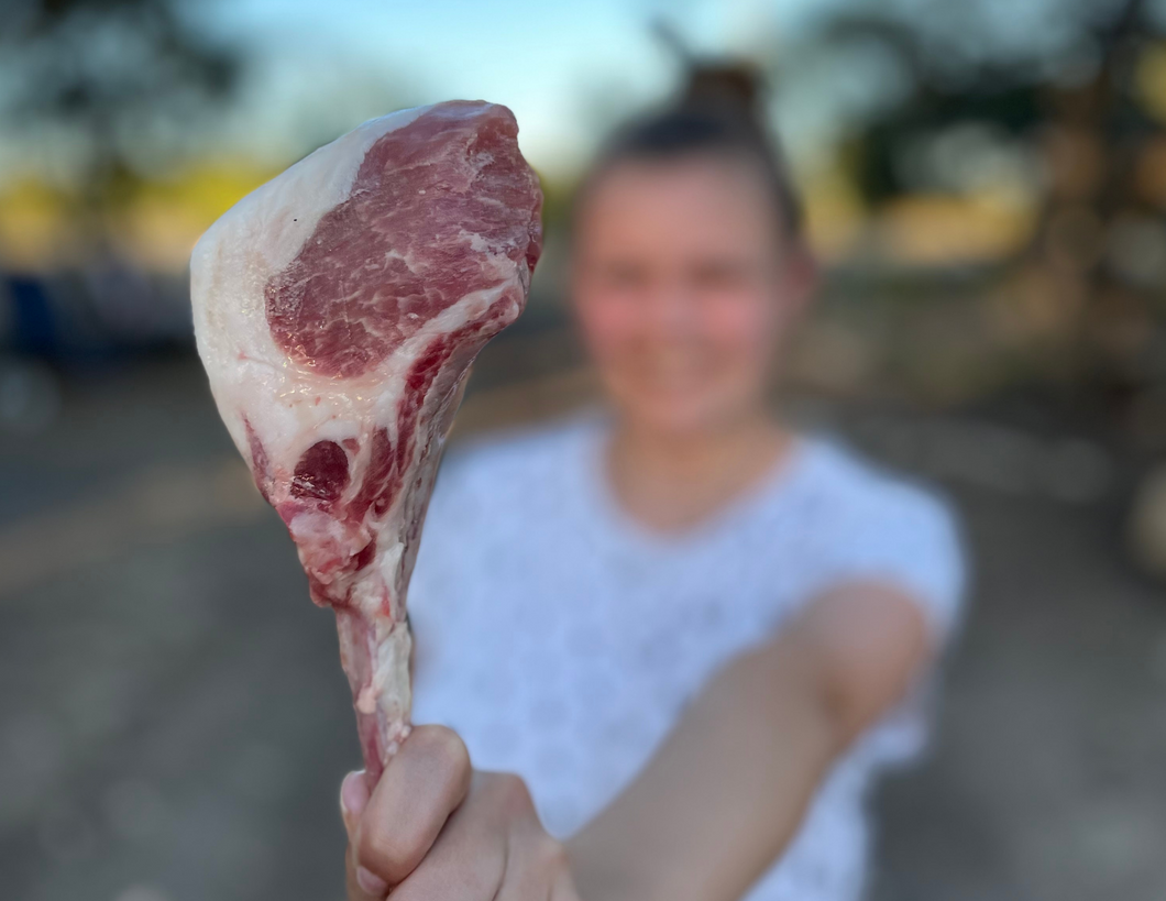 Mangalitsa Tomahawk Pork Chop